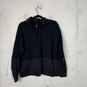 Athleta Hermosa Mockneck Sweatshirt Workout Fitness Pullover Small